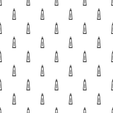 Diş macunu desen, basit tarzı