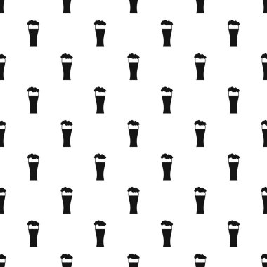 Bardak bira desen, basit tarzı