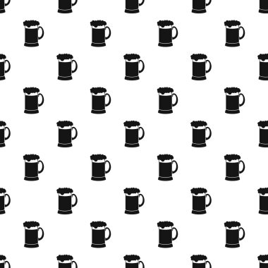 Bira desen, basit tarzı bir fincan