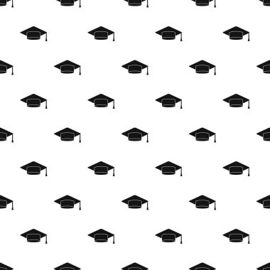 Mezuniyet kap desen, basit tarzı