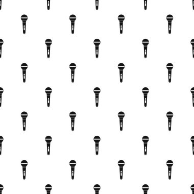 Mikrofon desen, basit tarzı