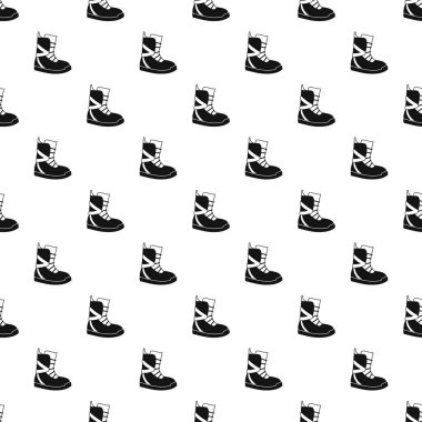 Kış kar önyükleme desen, basit tarzı