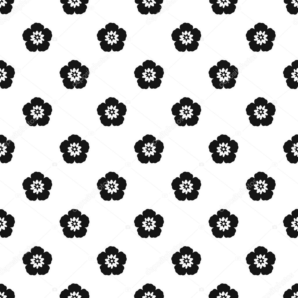 Rose of Sharon pattern, simple style