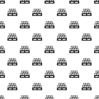 Ahşap palettepattern, basit stil Tarih kutuları