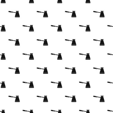 Türk kahvesi pot desen, basit tarzı