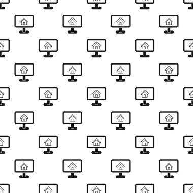 Ev desen, basit tarzı düzeni