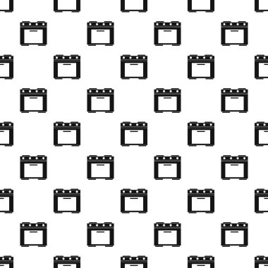 Elektrikli Ocak desen, basit tarzı