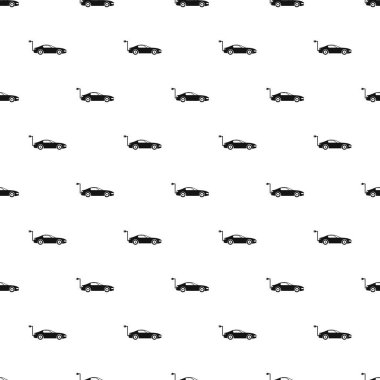 Elektrikli otomobil desen, basit tarzı