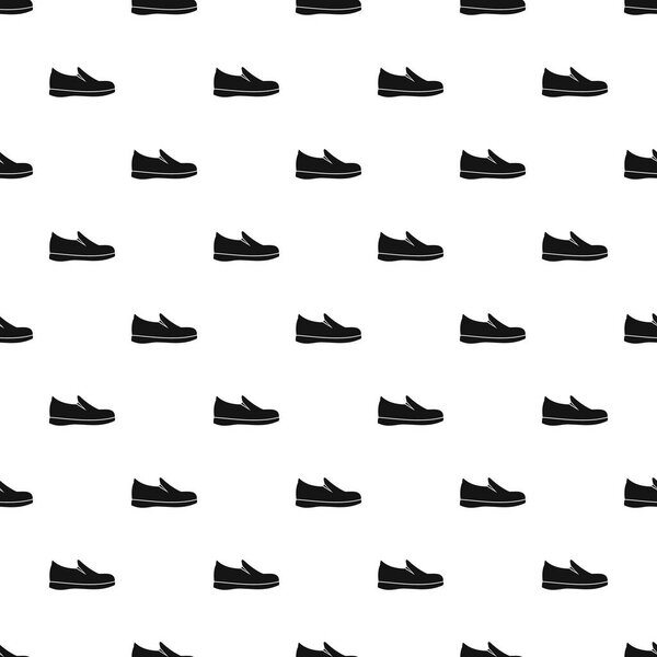 Loafer shoe pattern, simple style
