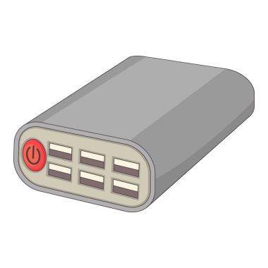 Wi Fi yönlendirici simgesi, karikatür tarzı