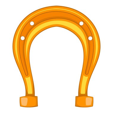 At nalı simgesi, karikatür tarzı