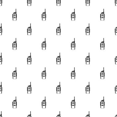 Taşınabilir radyo alıcı-verici desen, basit tarzı