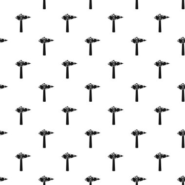 Antik taş balta desen, basit tarzı