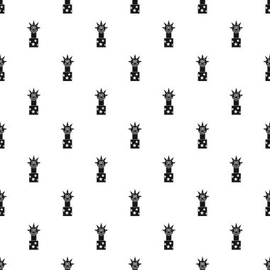 Palyaço bir kutu desen, basit tarzı dışarı atlama