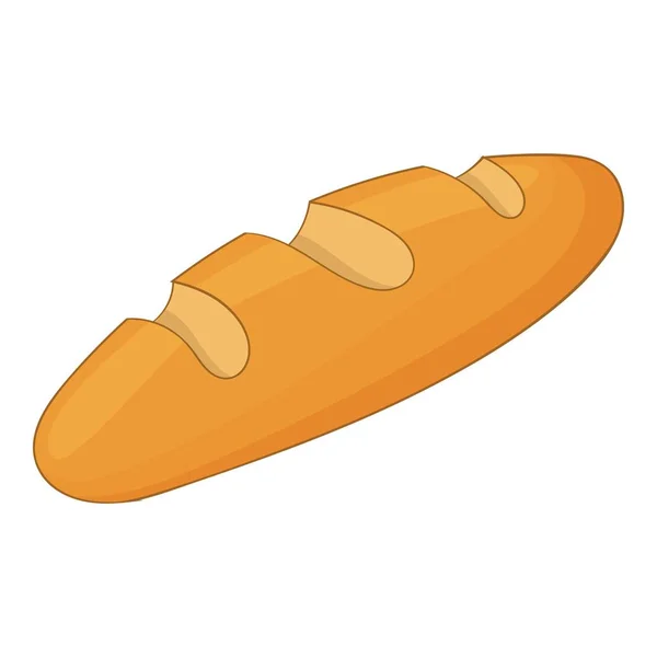 Ícone de pão, estilo dos desenhos animados — Vetor de Stock