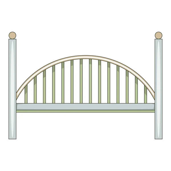 Icona del ponte, stile cartone animato — Vettoriale Stock