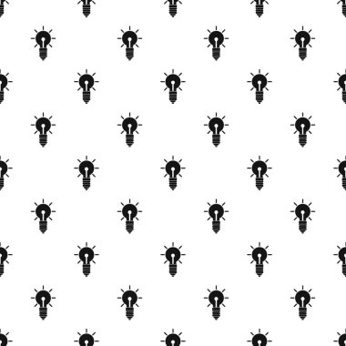 Ampul deseni, basit stil