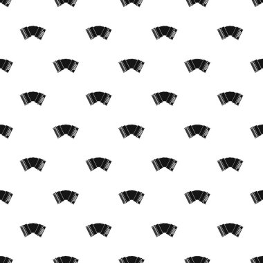 Akordeon desen, basit tarzı