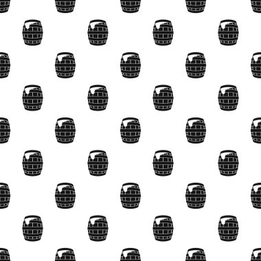 Ahşap varil desen, basit tarzı