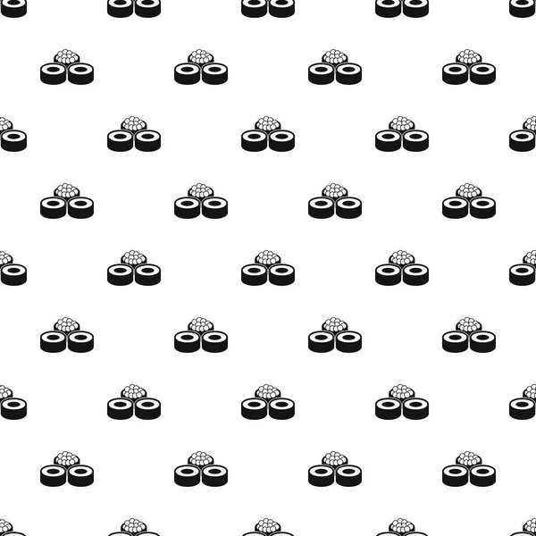 Suşi rulo desen, basit tarzı