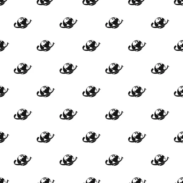 Dünya deseni, basit stil etrafında seyahat