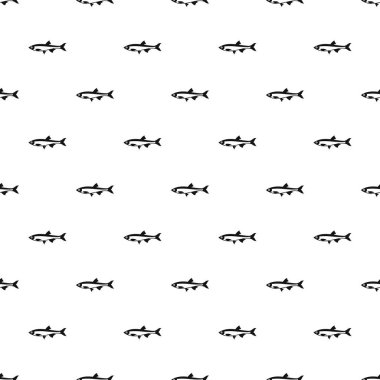 Ringa balığı deseni, basit stil