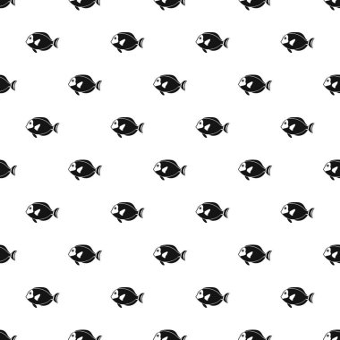 Cerrah balık desen, basit tarzı