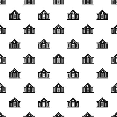 Eski ev deseni, basit stil