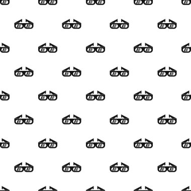 3d film deseni için gözlük, basit tarzı