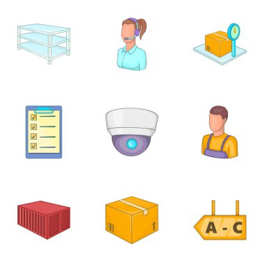 Ambar Icons set, karikatür tarzı