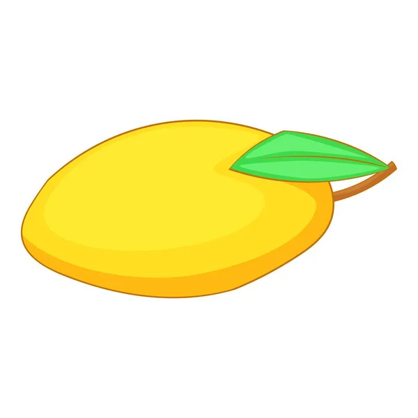 Иконка манго, стиль мультфильма — стоковый вектор