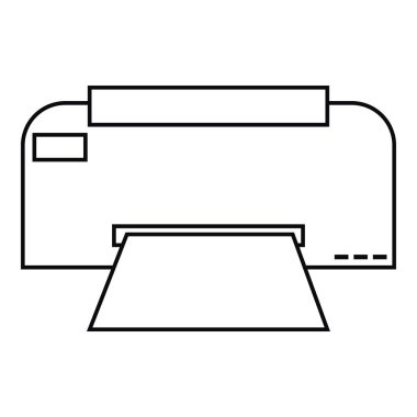 Faks simgesi, anahat stili