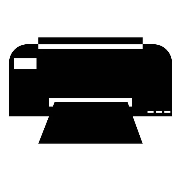 Icono de fax, estilo simple — Vector de stock