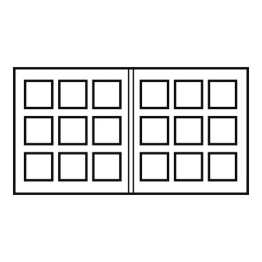 CMYK seçici simgesini, anahat stili