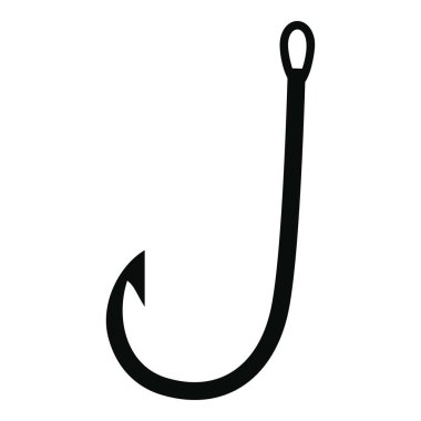 Kanca simgesi, basit tarzı