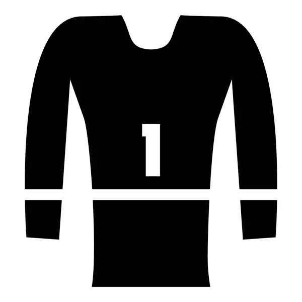 Sport uniform pictogram, eenvoudige stijl — Stockvector