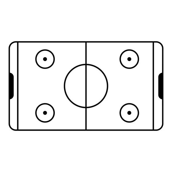 Icono del estadio, estilo simple — Vector de stock