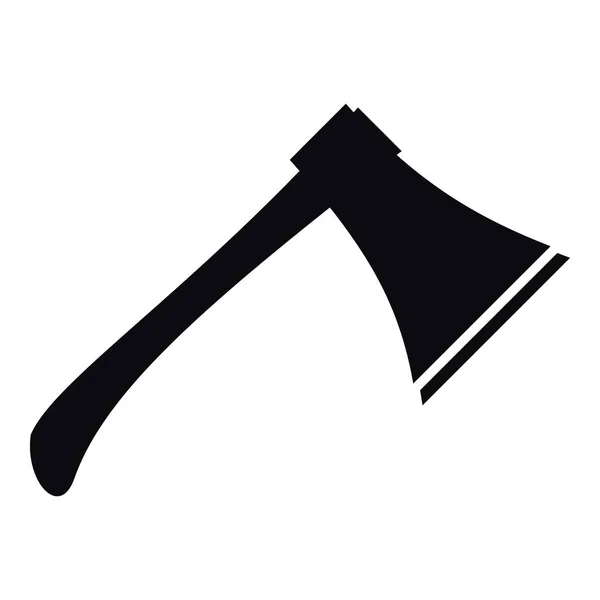Axe ikona, jednoduchý styl — Stockový vektor