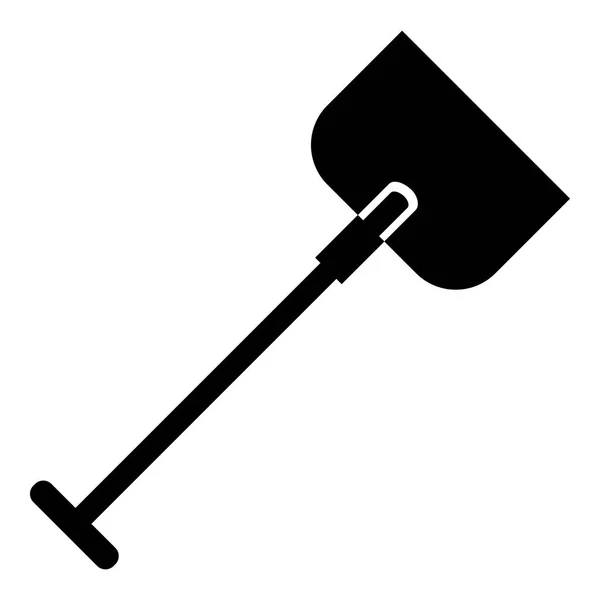 Shovel icon, simple style — Stock Vector