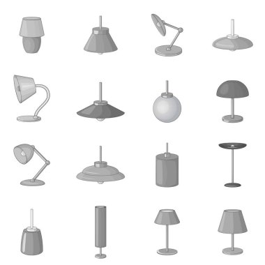 Lamba simgeler kümesi, tek renkli stil