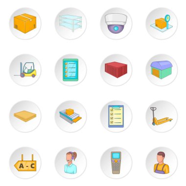 Ambar depo Icons set