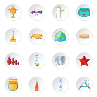 Rusya Icons Set