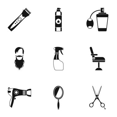Berber Icons set, basit tarzı