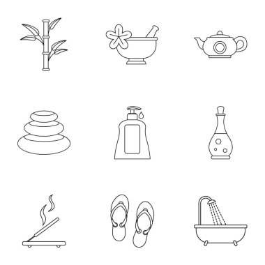 Güzellik simgeler kümesi, anahat stili