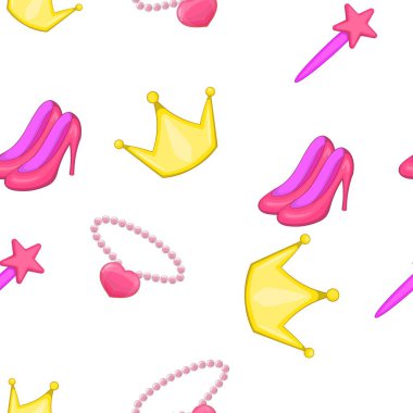 Prenses kız desen, karikatür tarzı