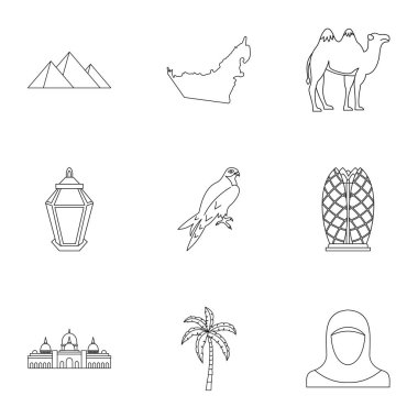 BAE Icons set, anahat stili kalın