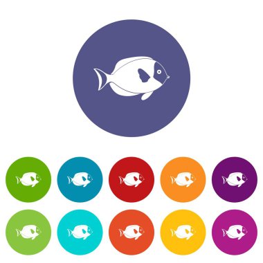 Balık Icons set