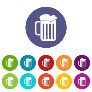 Bira bardağı Icons set
