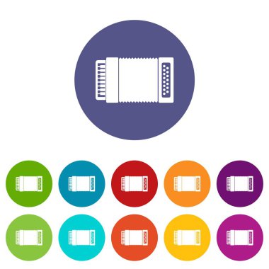 Akordeon Icons set