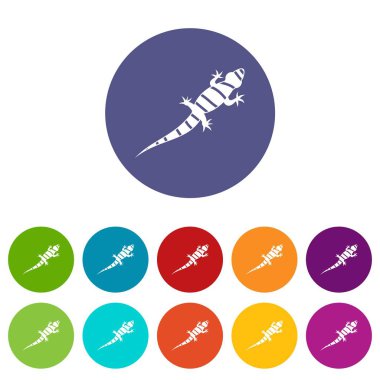 Kertenkele Icons set